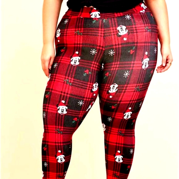 ❤️NWT VINTAGE TORRID MICKEY MOUSE LEGGING DISNEY CHRISTMAS HOLIDAY - PLUS SIZE - Picture 10 of 12